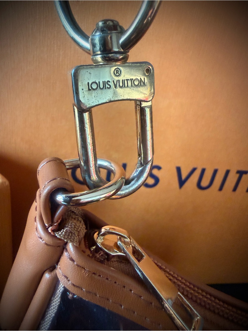 Authentic Louis Vuitton GUC Guitar Strap w/ Custom Monogram Stadium Bag - Picture 4 of 16